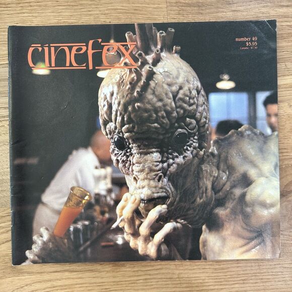 CINEFEX Magazine #49 - Hook, Naked Lunch, Star Trek VI: The Undiscovered Country - Picture 1 of 5